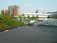 Moquette solaire AST à la piscine de Berlin en Allemagne