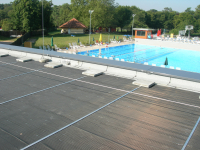 Moquette solaire AST à la piscine Laguna de Weil-am-Rhein en Allemagne